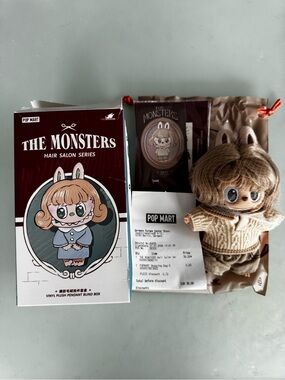Pop Mart original Monster Hair Salon Series - Warm Oat